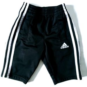 6M ADIDAS Joggers Track Pants Black & White